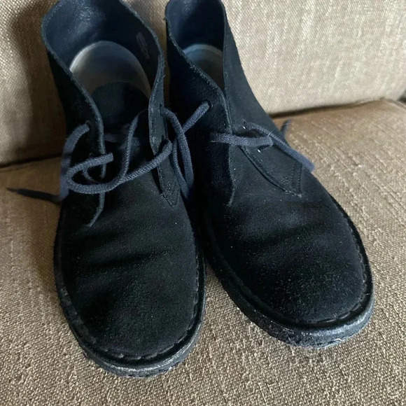 Clark’s Originals women’s size 7 desert boot black - Picture 2 of 8